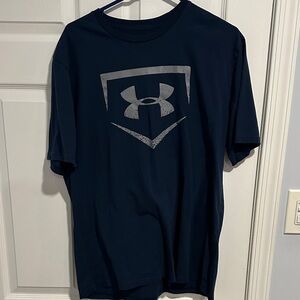 Under Armour Men's Dark Blue Graphic Tee